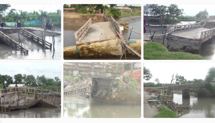 একে একে ৭টি ব্রিজ নদীগর্ভে, বিপাকে সহস্রাধিক মানুষ