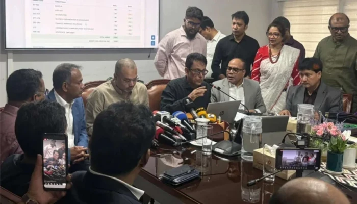 দুই বিষয়ে নেতিবাচক ফলাফলেই বিপর্যয়