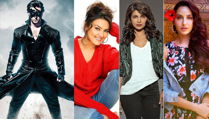 কৃষ ফোর: হৃতিকের সঙ্গী প্রীতি, প্রিয়াঙ্কা, নোরা?