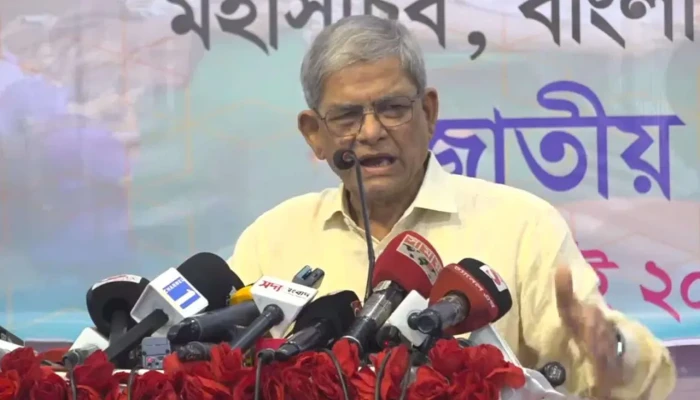 নির্বাচন হলে দ্বিধা কেটে যাবে : মির্জা ফখরুল