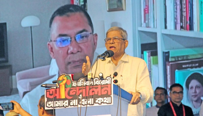 ​তারেক রহমান হ্যাজ অ্যা ড্রিম: মির্জা ফখরুল