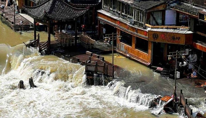 ​চীনে বন্যায় মৃত ১০, নিখোঁজ ৩৩