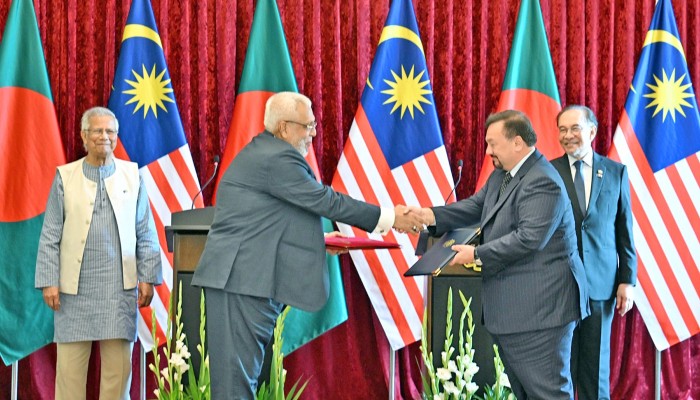 বাংলাদেশ-মালয়েশিয়া ৫ সমঝোতা স্মারক সই