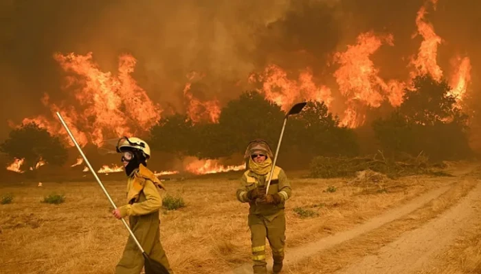 ​স্পেনজুড়ে ভয়াবহ দাবানল