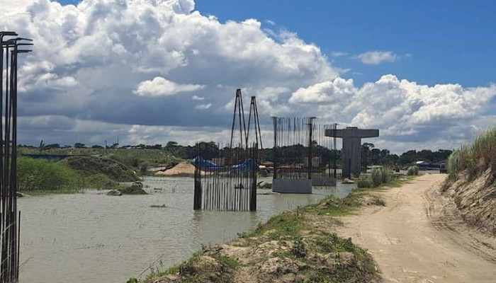 ​শিবচরে শত কোটির সেতু নির্মাণে অনিশ্চয়তা