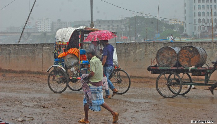 ​দেশের সব বিভাগে বজ্রবৃষ্টির আভাস