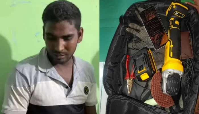 ডাকাতির জন্য বিকেল থেকে ব্যাংকে লুকিয়ে ছিলেন যুবক