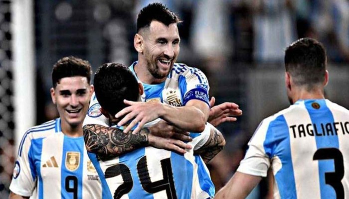 মেসির জাদুতে আর্জেন্টাইনদের জয়
