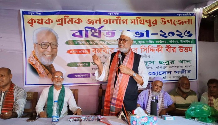 ​জিয়াউর রহমান আমার চেয়ে বড় মুক্তিযোদ্ধা: কাদের সিদ্দিকী