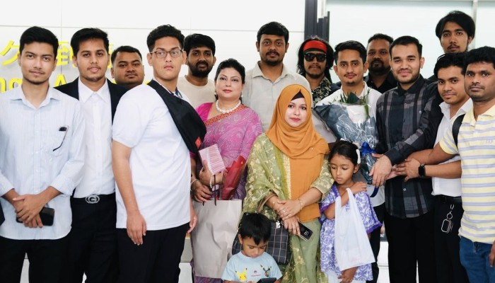 ​জাপান পৌঁছেছে এনসিপির প্রতিনিধি দল