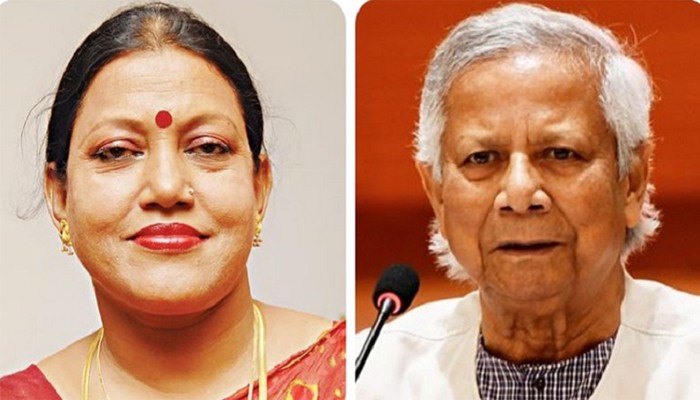 ​ফরিদা পারভীনের মৃত্যুতে প্রধান উপদেষ্টার শোক