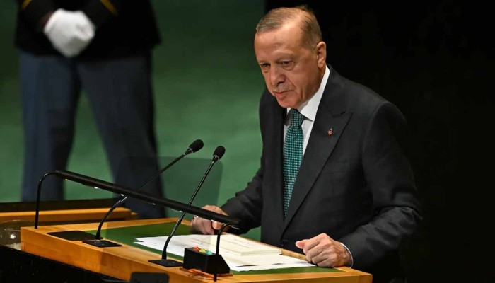 ​গাজায় যুদ্ধ নয়, চলছে গণহত্যা: জাতিসংঘে এরদোয়ান