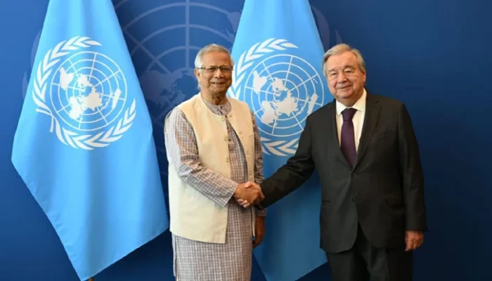 ​বাংলাদেশের গণতান্ত্রিক উত্তরণে জাতিসংঘ মহাসচিবের পূর্ণ সমর্থন