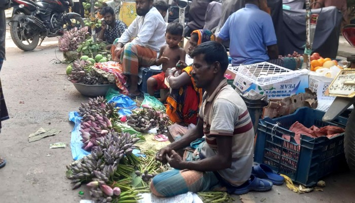 ​দুর্গোৎসবকে ঘিরে পদ্মফুলের পসরা