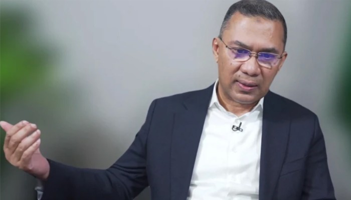 ​অন্তর্বর্তী সরকারের কাজের ওপর নির্ভর করছে সম্পর্ক কতটা উষ্ণতা থাকবে: তারেক রহমান