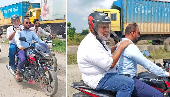 ​যানজট আটকে রাখতে পারল না সড়ক উপদেষ্টাকে