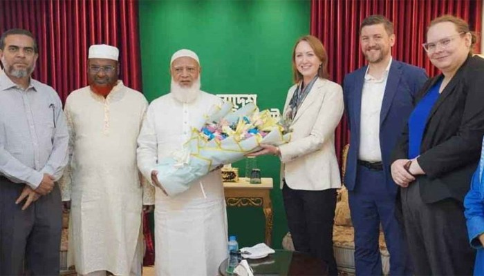 ​জামায়াত আমিরের সঙ্গে অস্ট্রেলিয়ার হাইকমিশনারের সাক্ষাৎ