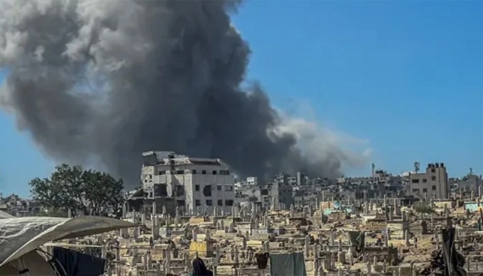 ​যুদ্ধবিরতি পরিকল্পনা ঘোষণার পরও গাজায় হামলা