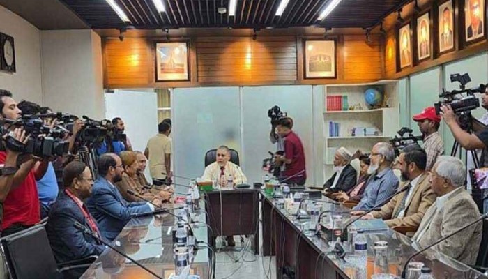 সিইসির সঙ্গে বৈঠকে জামায়াত নেতারা