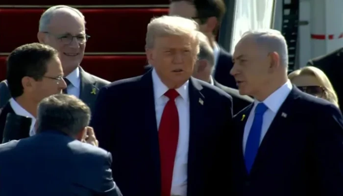 ​ইসরায়েলে পৌঁছেছেন ট্রাম্প, পাচ্ছেন ‘প্রেসিডেন্ট পদক’