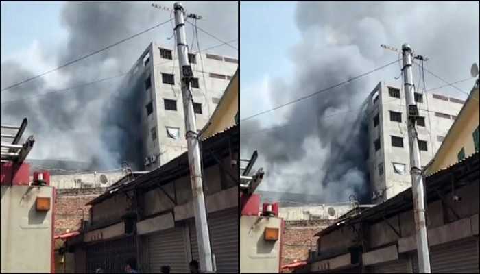 ​মিরপুরে গার্মেন্টস ও কেমিক্যাল গোডাউনে আগুন, নিয়ন্ত্রণে ৮ ইউনিট