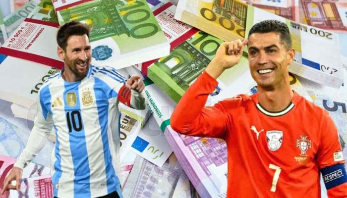 ​ফুটবলারদের আয়ে শীর্ষে রোনালদো, মেসি কোথায়?