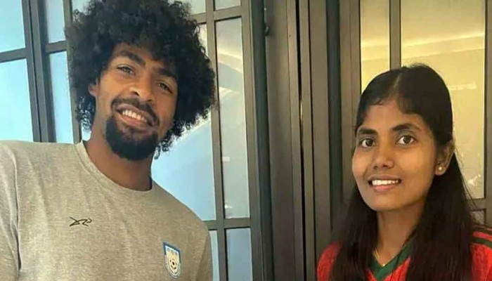 ​হামজাকে বিশ্ববিদ্যালয়ে নিতে চান রাবির নতুন ক্রীড়া সম্পাদক নার্গিস