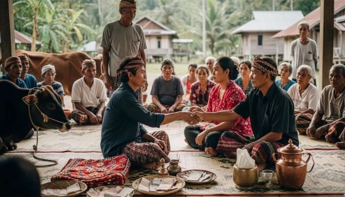 স্ত্রীকে প্রেমিকের হাতে তুলে দিয়ে বিনিময়ে গরু ও টাকা নিলেন স্বামী