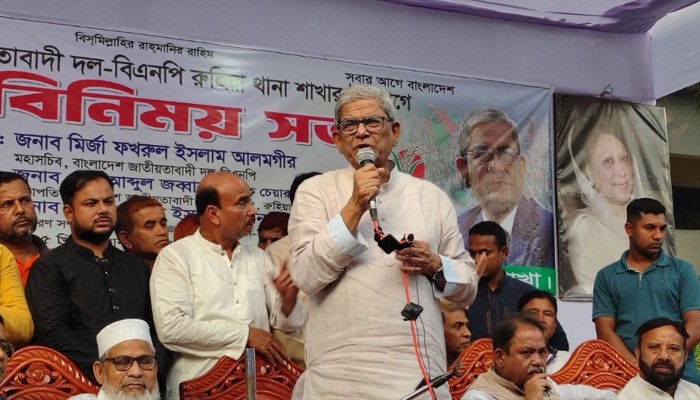 ​নির্বাচন বিমুখ দলগুলো অস্থির অবস্থা সৃষ্টি করছে : মির্জা ফখরুল