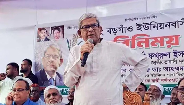 একটি দল​ বেহেশতের টিকিট বিক্রি করছে  : মির্জা ফখরুল