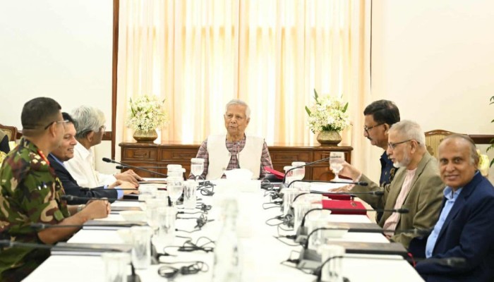 ​বিএনসিসিকে শক্তিশালী করার আহ্বান প্রধান উপদেষ্টার