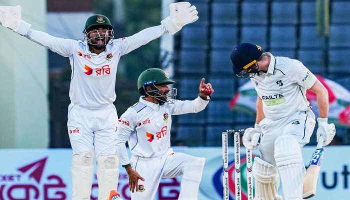 আইরিশদের ইনিংস ব্যবধানে হারাল টাইগাররা