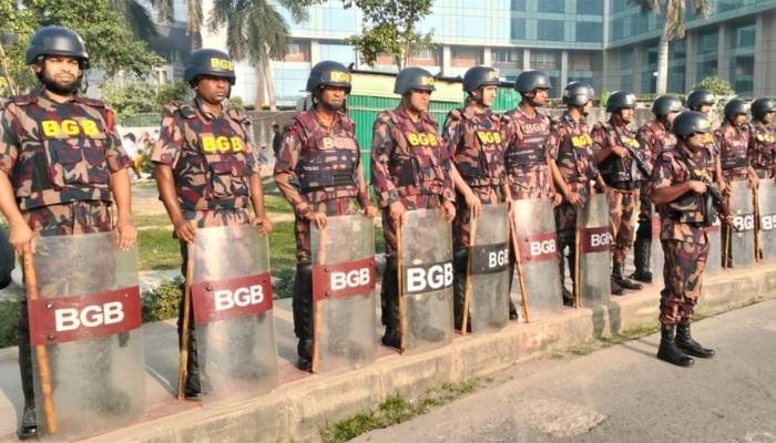 ​ঢাকা-গোপালগঞ্জসহ চার জেলায় বিজিবি মোতায়েন
