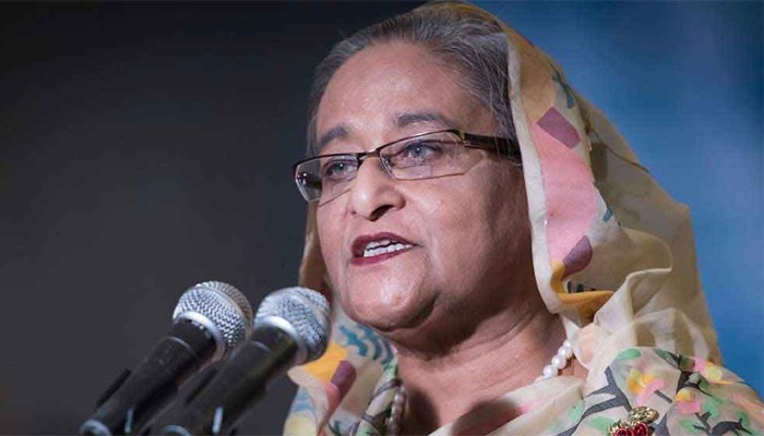 অন্তর্বর্তী সরকারকে চ্যালেঞ্জ করলেন শেখ হাসিনা