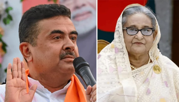 ​শেখ হাসিনার রায়ে পাকিস্তানের প্রভাব দাবি শুভেন্দুর