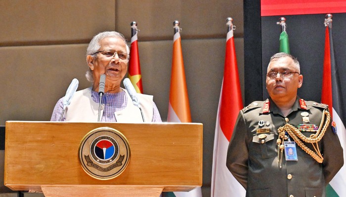 নির্বাচনে সেনাবাহিনীর সহযোগিতা চাইলেন প্রধান উপদেষ্টা