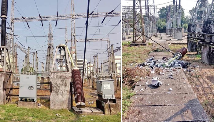 ভূমিকম্পে বিদ্যুৎ কেন্দ্রে ভয়াবহ বিপর্যয়