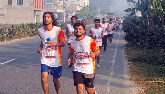 টাঙ্গাইলে ১৫ কিলোমিটার ম্যারাথন প্রতিযোগিতা