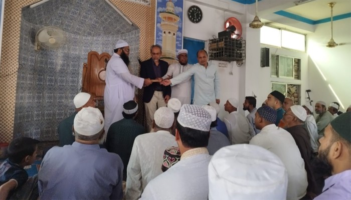 অগ্নিকাণ্ডে ক্ষতিগ্রস্ত মসজিদে তারেক রহমানের আর্থিক অনুদান