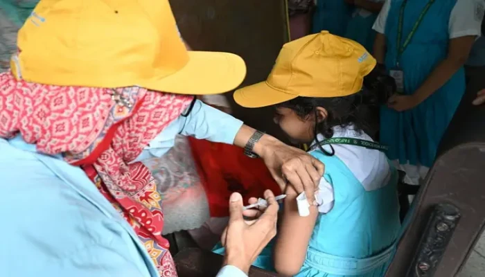 ৪ কোটি ২৫ লাখ শিশুকে টাইফয়েড টিকা দেওয়া হয়েছে: ইউনিসেফ