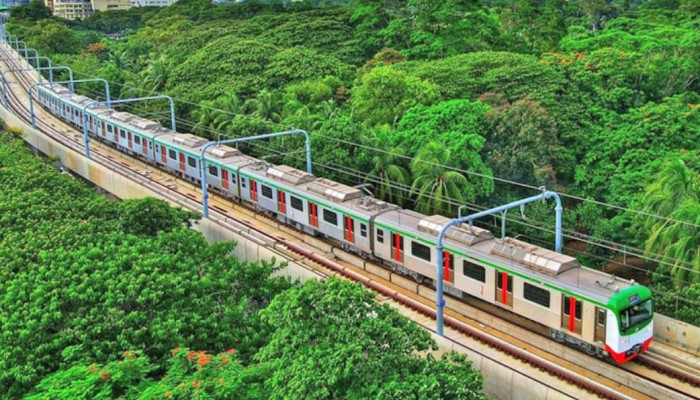 ​১৬ ডিসেম্বর ৪০ মিনিট বন্ধ থাকবে মেট্রোরেল