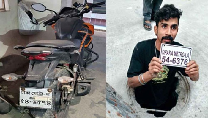 হাদীকে হত্যাচেষ্টা : মোটরসাইকেল, হেলমেট ও ভুয়া নম্বর প্লেট উদ্ধার