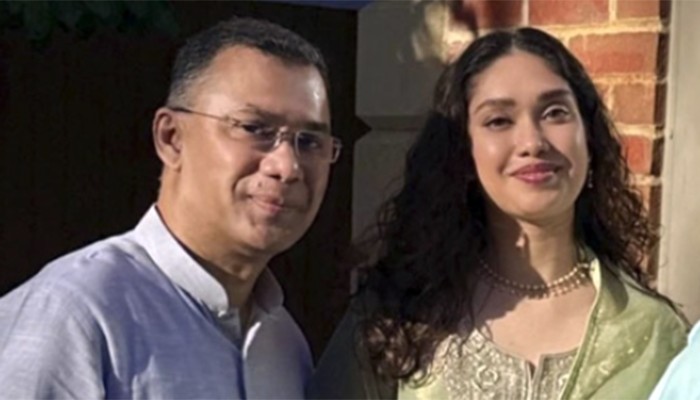 ​মেয়েকে নিয়ে ২৫ ডিসেম্বর দুপুরে ফিরছেন তারেক রহমান