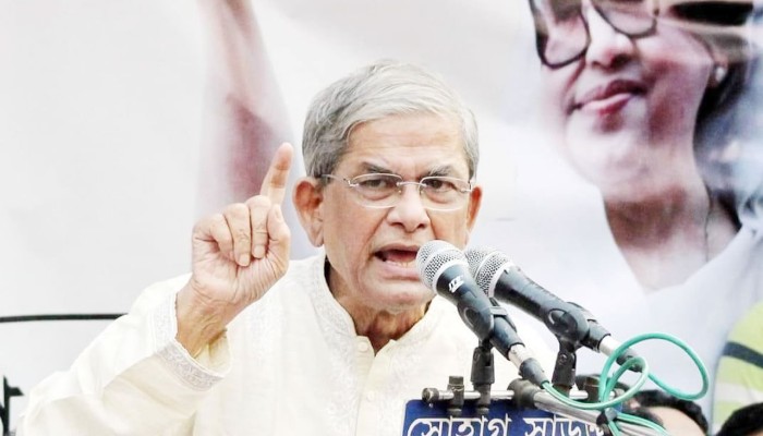 সরকারকে এই ঘটনার পুরো দায়িত্ব নিতে হবে:  মির্জা ফখরুল