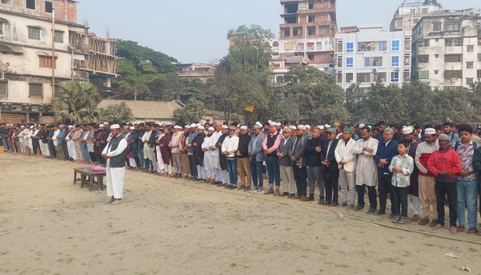 গায়েবানা জানাজাতেও জনতার ঢল