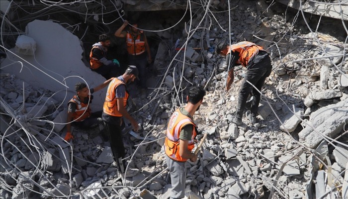 ​গাজার ধ্বংসস্তূপ থেকে এক দিনে ৯৪ জনের দেহাবশেষ উদ্ধার