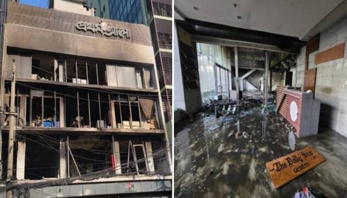 ​প্রথম আলো ও ডেইলি স্টারে হামলার ঘটনায় গ্রেপ্তার ৯