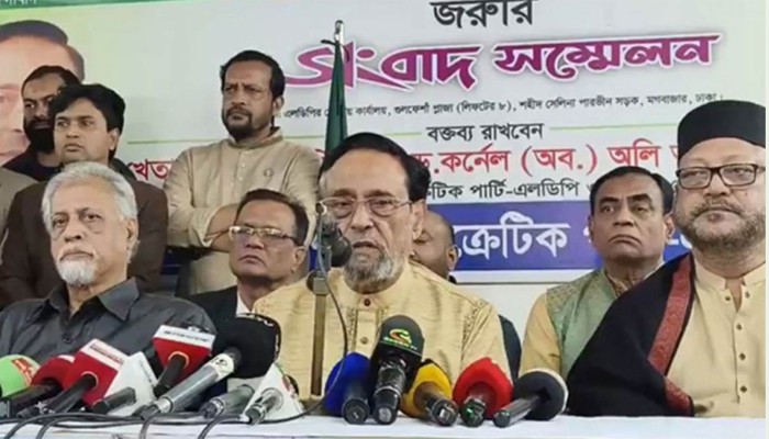 আসন সমঝোতা নয়, এককভাবে নির্বাচনের ঘোষণা কর্নেল অলির