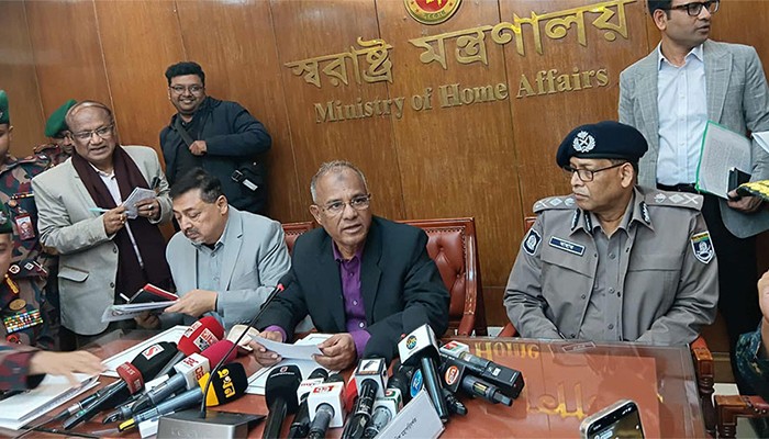 ​১০ দিনের মধ্যে হাদি হত্যা মামলার চার্জশিট : স্বরাষ্ট্র উপদেষ্টা