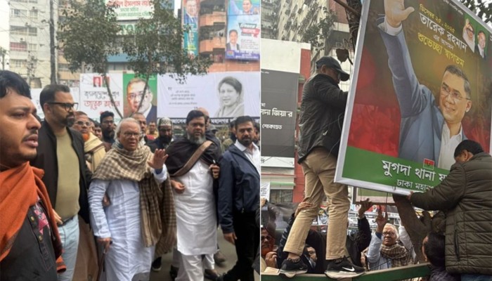 ​৩ দিনের মধ্যে ব্যানার-পোস্টার সরাবে বিএনপি